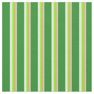 Grijs, Bruin, Chartreuse, Mint Cream en Groen Stof