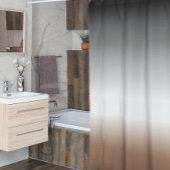 Grijs Bruin Ombre Douchegordijn