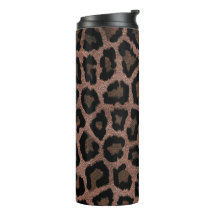 Grijs Bruin Zwart Leopard Dierenprint