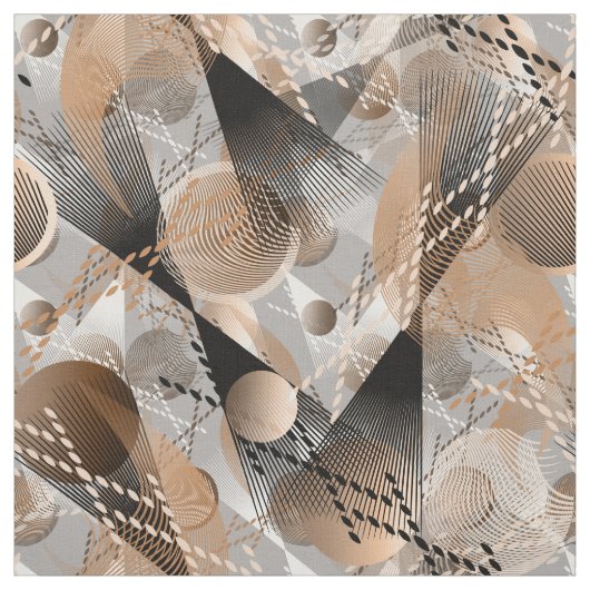 Grijs, bruine abstractie. stof (Swatch)