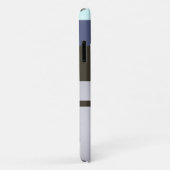 Grijs Bruine Kleurblok Geometrisch Gepersonaliseer Case-Mate iPhone Case (Achterkant/rechts)