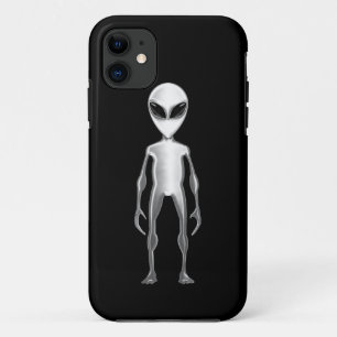Grijs Buitenaards Wezen Case-Mate iPhone Case