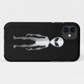 Grijs Buitenaards Wezen Case-Mate iPhone Case (Achterkant (horizontaal))