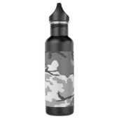 Grijs Camostaal 24 oz. waterfles Waterfles (Links)