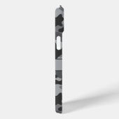 Grijs camouflage gepersonaliseerd Case-Mate iPhone case (Achterkant / Rechts)