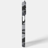 Grijs camouflage gepersonaliseerd Case-Mate iPhone case (Achterkant / Rechts)