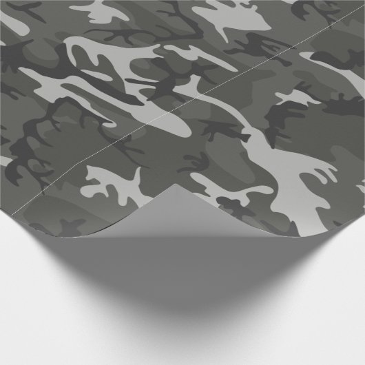 grijs camouflage inpakpapier (Hoek)