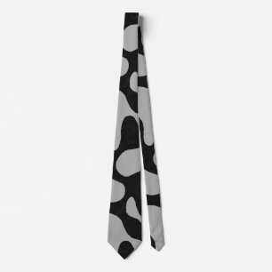 grijs camouflage patroon stropdas