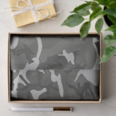 grijs camouflage tissuepapier (Geschenk)
