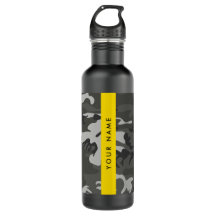 Grijs camouflagepatroon, Jouw naam, personaliseren