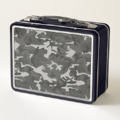 Grijs camouflagepatroon, militair patroon, leger (Achterkant)