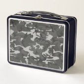 Grijs camouflagepatroon, militair patroon, leger (Voorkant)