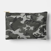 Grijs camouflagepatroon, militair patroon, leger etui (Voorkant)