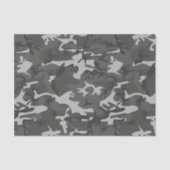 Grijs camouflagepatroon, militair patroon, leger tissuepapier (Voorkant)