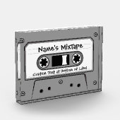 Grijs Cassettebandje audio Fotoblokken (Links)