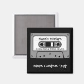 Grijs Cassettebandje audio Magneet (Voorkant / Achterkant)