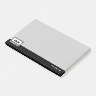Grijs Cassettebandje audio Post-it® Notes