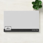 Grijs Cassettebandje audio Post-it® Notes (Kantoor)
