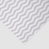 Grijs chevron patroon bruiloft cadeau tissue papie tissuepapier (Detail)
