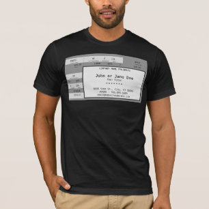 grijs concertkaartje t-shirt