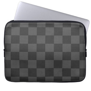 Grijs controlebord laptop sleeve