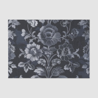 Grijs Damask geïnspireerd Tissuepapier