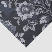 Grijs Damask  geïnspireerd Tissuepapier (Detail)
