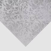  grijs Damask Tissue Paper Tissuepapier (Detail)