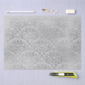  grijs Damask Tissue Paper Tissuepapier (Craft)