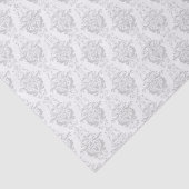  grijs DamasPatroon ontkoppelen Tissuepapier (Detail)