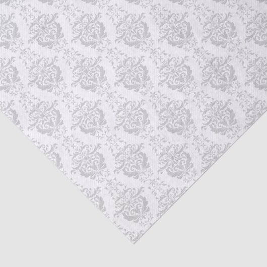  grijs DamasPatroon ontkoppelen Tissuepapier (Detail)