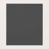 Grijs Damast Wit Mandala Visitekaartje (Binnenkant ongevouwen)