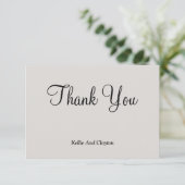 Grijs Dank je wel (Staand voorkant)