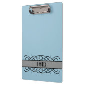 Grijs deco Vlaams klembord (Links)