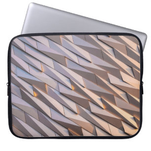 Grijs digitaal laptop sleeve