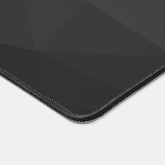 Grijs donker Gradiënt Geometrisch Mesh Patroon mon Bureaumat (Hoek)