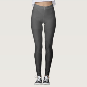 Grijs donkere verloop geometrisch meshpatroon leggings