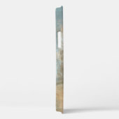 Grijs en Beige Abstracte Kunst Schilderijabstract, Case-Mate iPhone Case (Achterkant / Rechts)