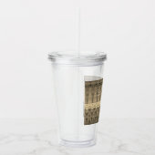 Grijs en beige acryl drinkbeker (Rechts)