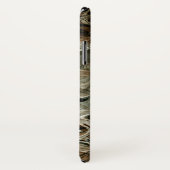 Grijs en bruin stromend marmer Case-Mate iPhone case (Achterkant / rechts)