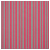 Grijs en Crimson gekleurde strepen Stof (Swatch)