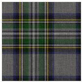 Grijs en Geel Tartan Stof (Close Up)