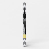 Grijs en Geel Zigzags Persoonlijke foto Case-Mate iPhone Case (Achterkant/links)