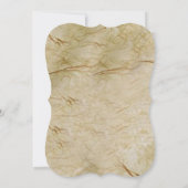 Grijs en Gele tulpen op textuur Kaart (Achterkant)