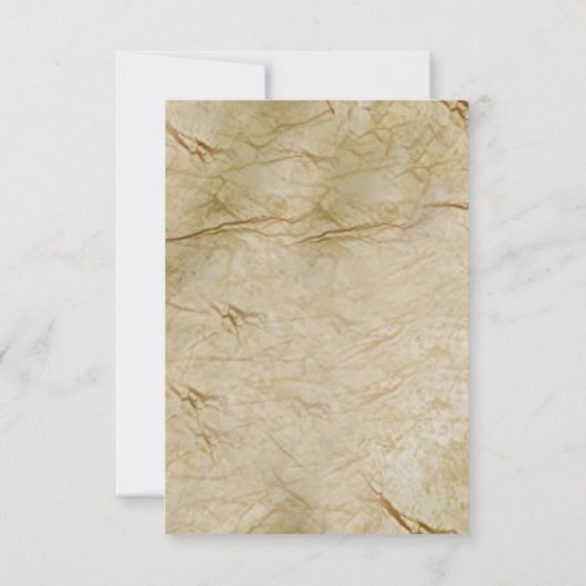 Grijs en Gele tulpen op textuur RSVP Kaartje (Achterkant)