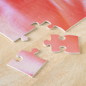 Grijs en Gele tulpen op textuurcanvas Afdrukken Legpuzzel (Zijkant)