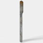 Grijs en goud marmer Case-Mate iPhone case (Achterkant / Rechts)