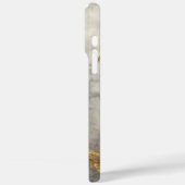 Grijs en goud marmer Case-Mate iPhone case (Achterkant / Links)