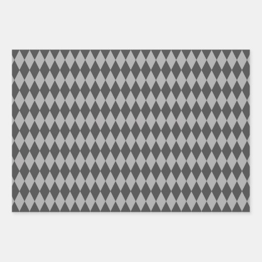 Grijs en Goud Parijs Inpakpapier Vel (Voorkant 3)