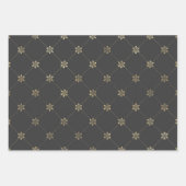 Grijs en Goud Parijs Inpakpapier Vel (Voorkant 3)